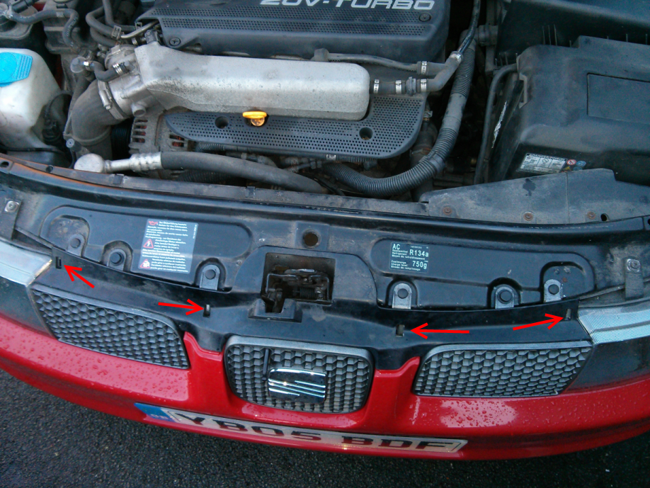 How to remove catch surround trim