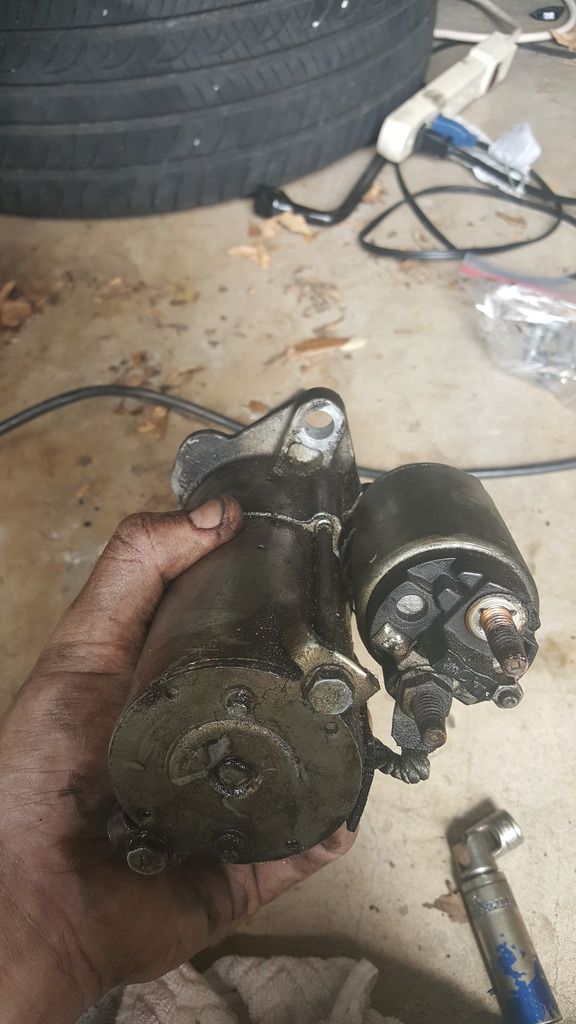 Oil Leak Starter Covered in Oil. Leak Diagnosis Pontiac Solstice Forum