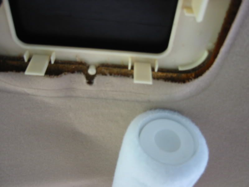 Sagging Headliner steam fix FAIL