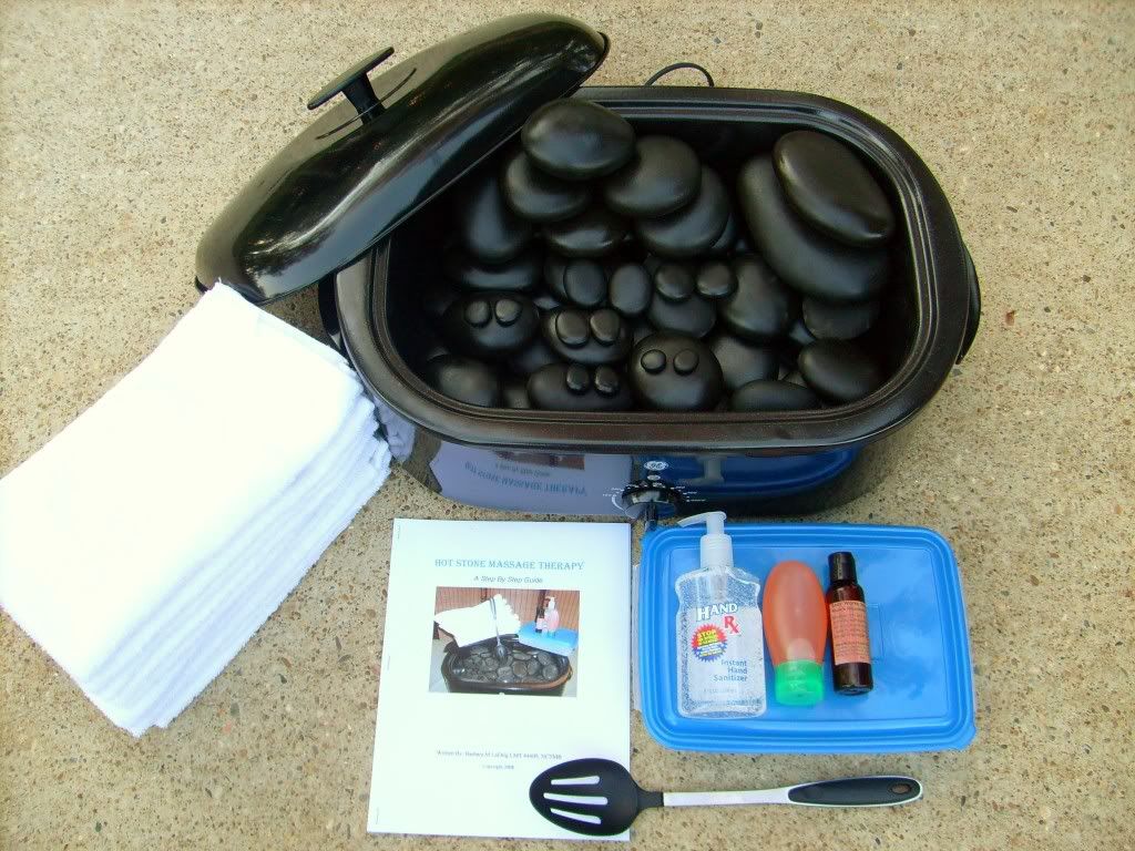 stone massage kit