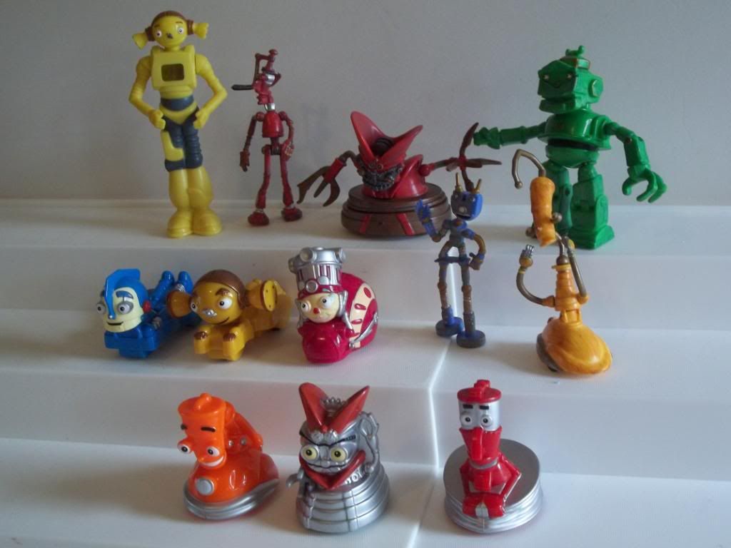 robots burger king toys