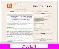 Blog Syahuri