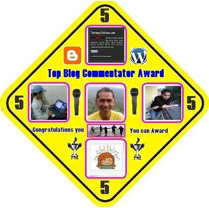Award blog top commentators