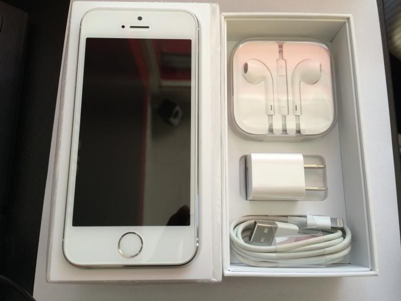 iPhone 5S Sliver 16GB FullBox Leng Keng !!! - 2