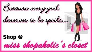 Shop @ miss shopaholic’s closet