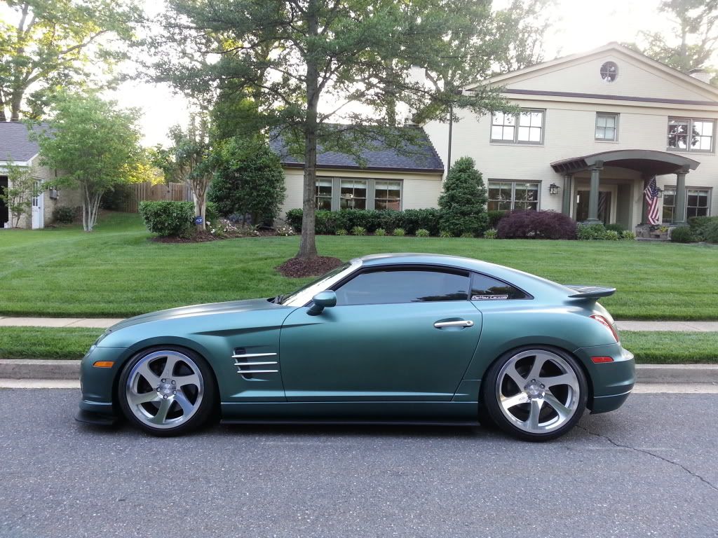 Chrysler crossfire srt6 custom exhaust #4