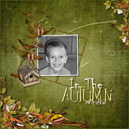 in the autumn window blog