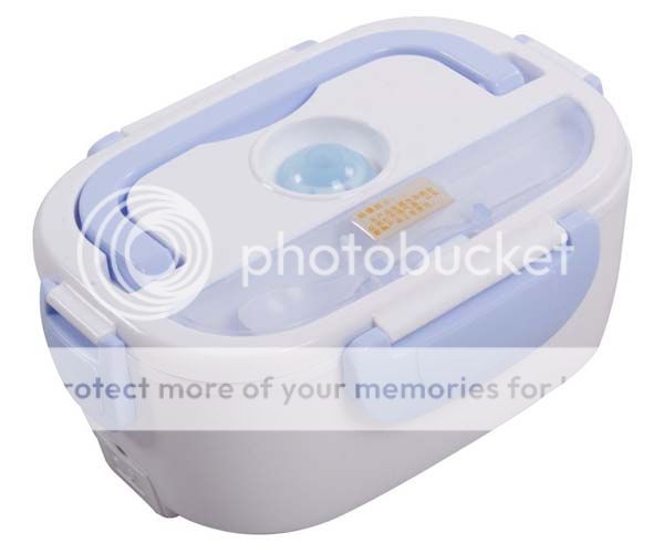 Portable Fashion Electric Heating Lunch Box Rice Dinner Bucket with