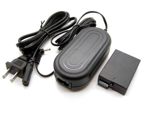 Fuente de alimentación AC adapter dc coupler para Canon EOS 550d 600d 650d 700d-Top