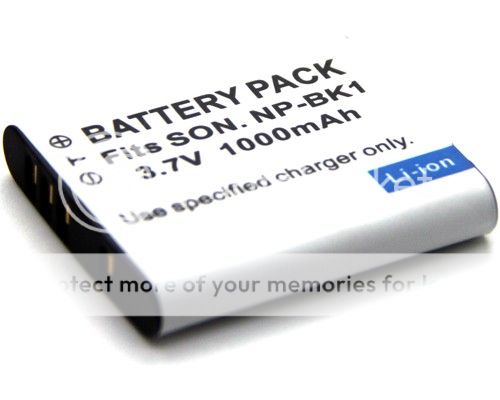 3,60V 1080mAh Li-Ion Batterie de remplacement pour SONY Cyber-shot DSC-RX100 Cyber-shot DSC-RX100/B vom Modellnummer NP-BX1 Digitalkamera Batterie 